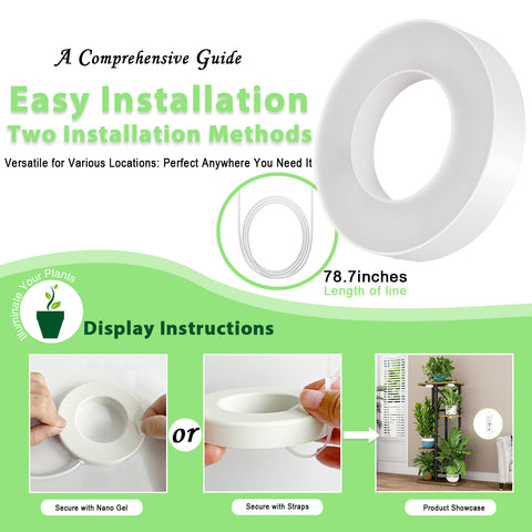 Ceiling Grow Light for Indoor Plants.2 light